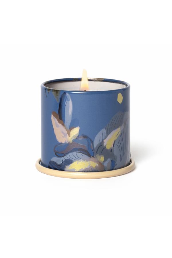 Illume Citrus Crush Demi Vanity Tin Candle, Blue,