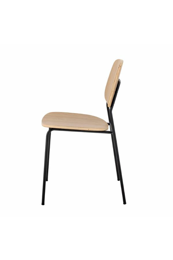 Bloomingville Monza Dining Chair, Nature, Plywood