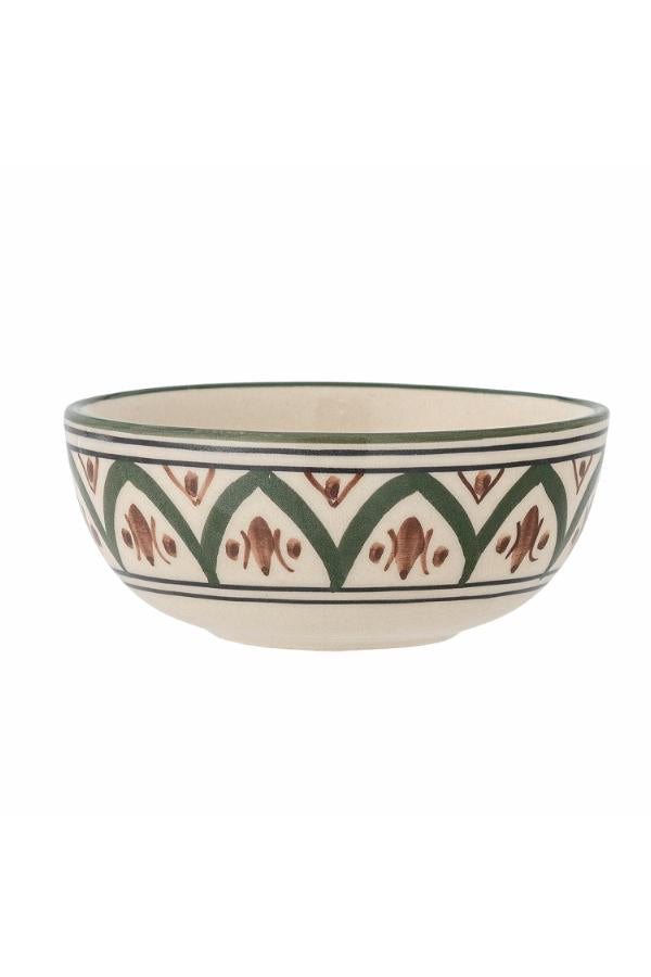 Creative Collection Karlie Bowl, Green, Stoneware
