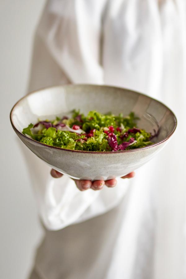 Bloomingville Sandrine Bowl, Nature, Stoneware