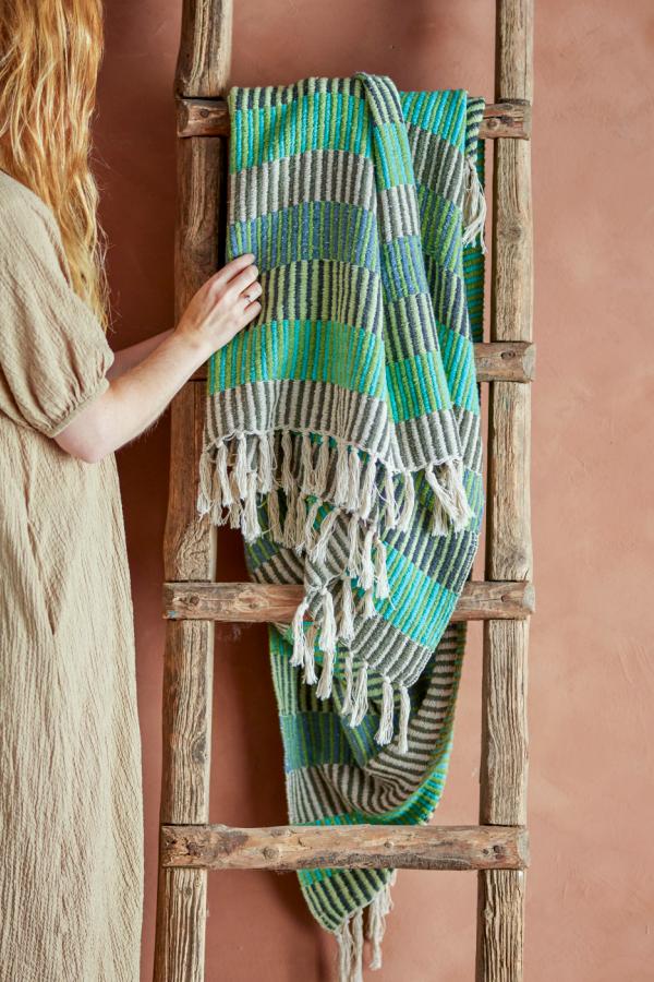 Creative Collection Isnel Throw, Multi, Recycled Cotton