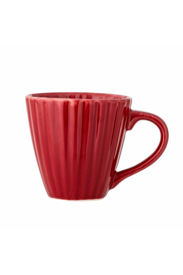 Bloomingville Latina Cup, Red, Stoneware