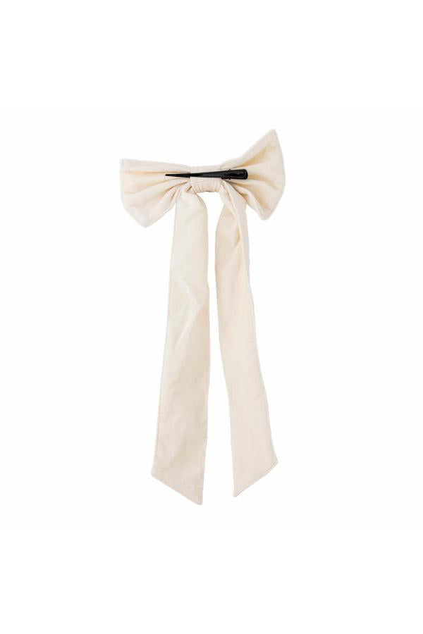 Bloomingville Ruby Deco Bow, White, Cotton