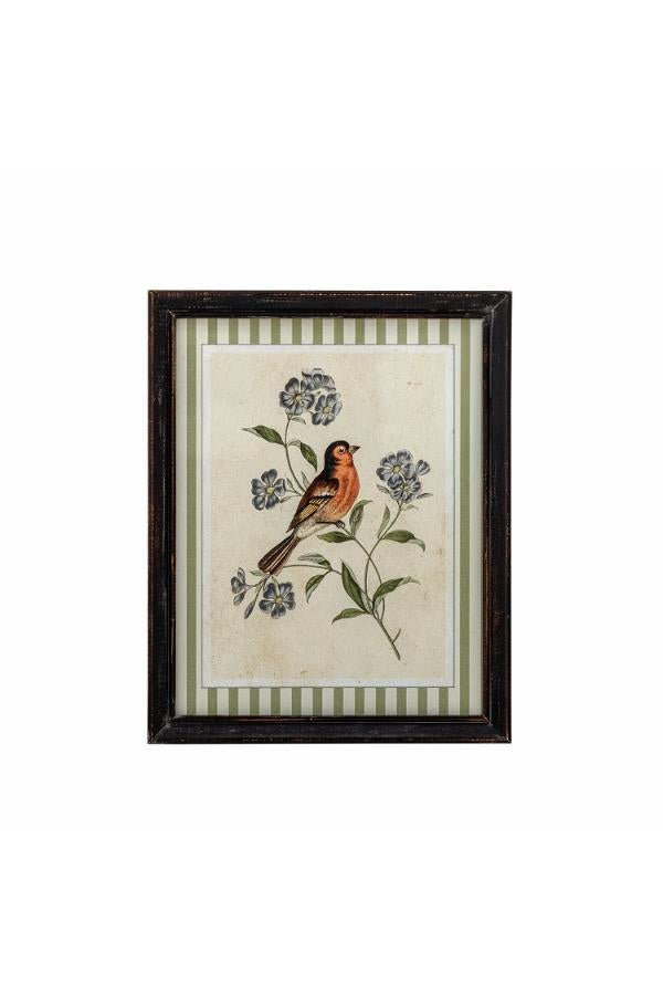 Creative Collection Renji Illustration w/ Frame, Multi, Firwood