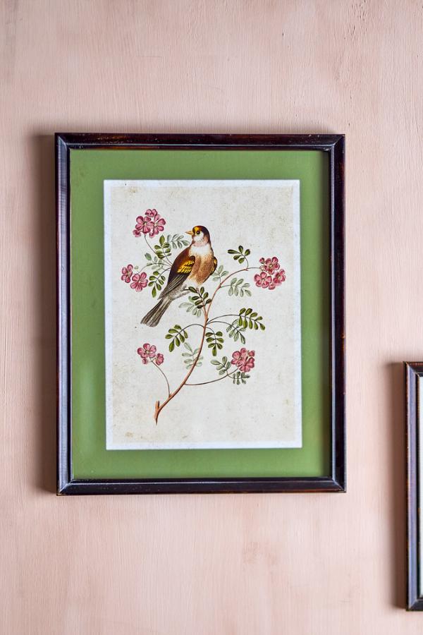 Creative Collection Renji Illustration w/ Frame, Multi, Firwood