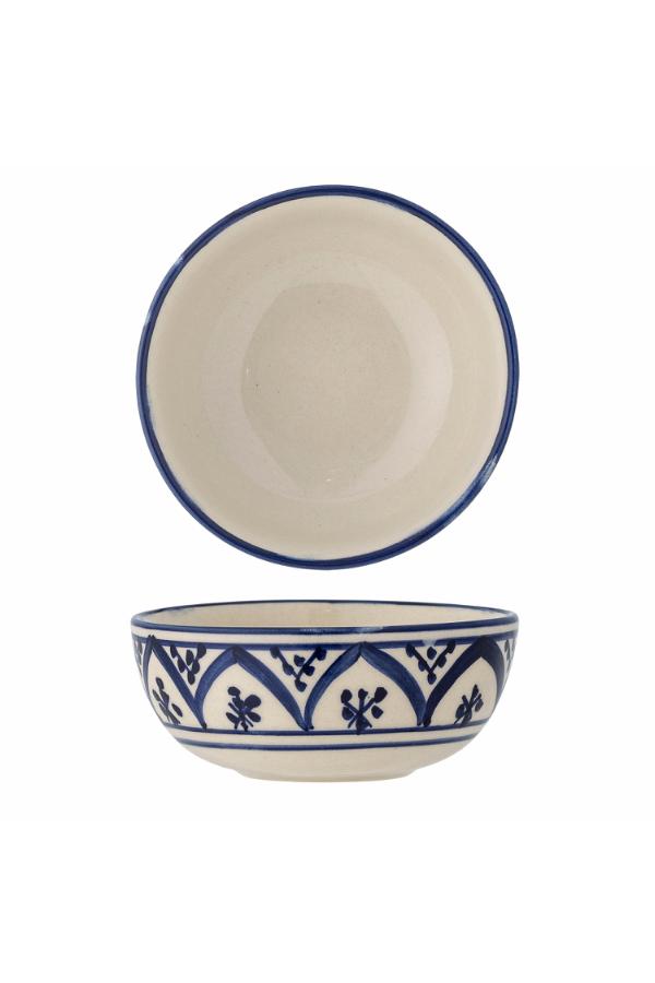 Creative Collection Karlie Bowl, Blue, Stoneware