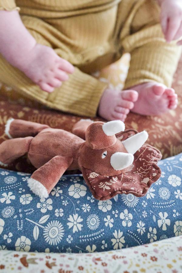 Bloomingville Mini Fintan Rattle, Brown, Cotton