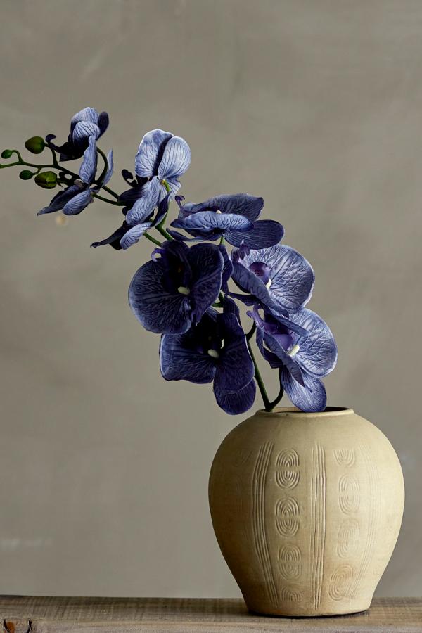 Bloomingville Orchid Stem, Purple, Artificial Flowers