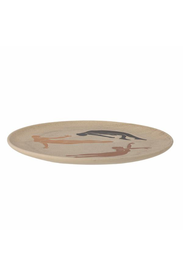 Bloomingville Harlow Wall Decor, Brown, Stoneware