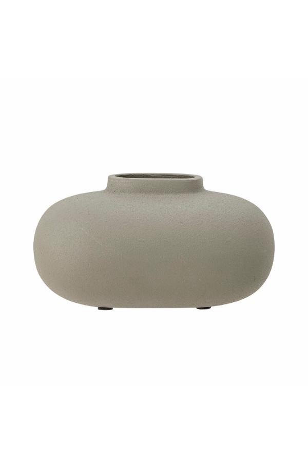 Bloomingville Tezza Vase, Grey, Aluminum