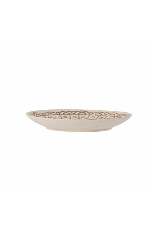 Creative Collection Maple Plate, Orange, Stoneware