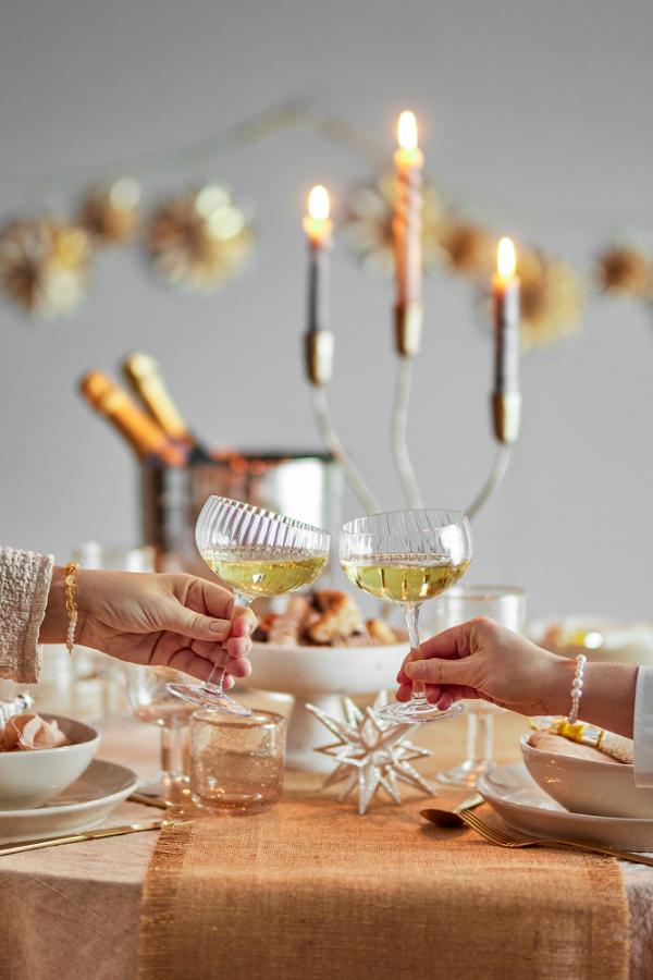 Bloomingville Astrid Champagne Glass, Clear, Glass