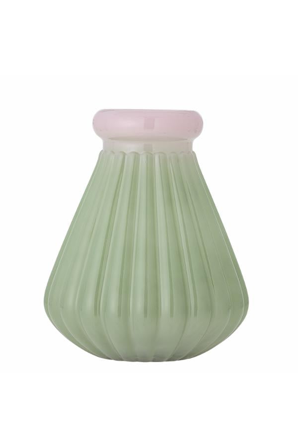 Creative Collection Judith Vase, Green, Glass
