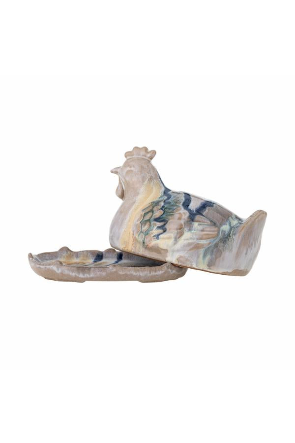 Creative Collection Heni Butter Box, Rose, Stoneware