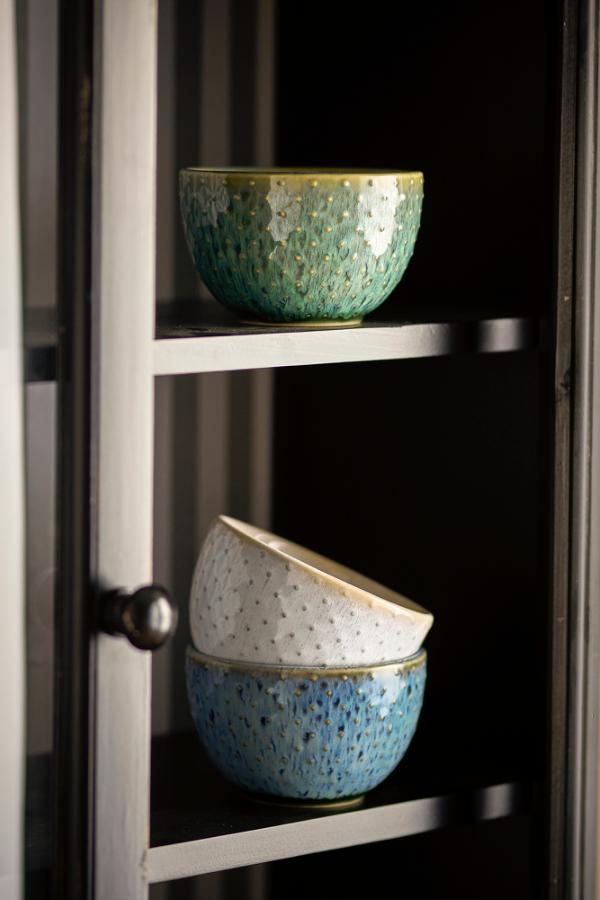 Creative Collection Harriet Bowl, Blue, Stoneware