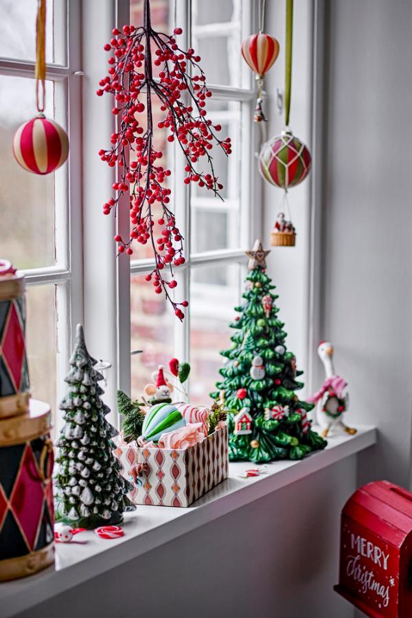 Bloomingville Hettie Ornament, Multi, Glass