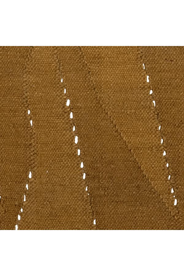 Bloomingville Zola Rug, Brown, Wool