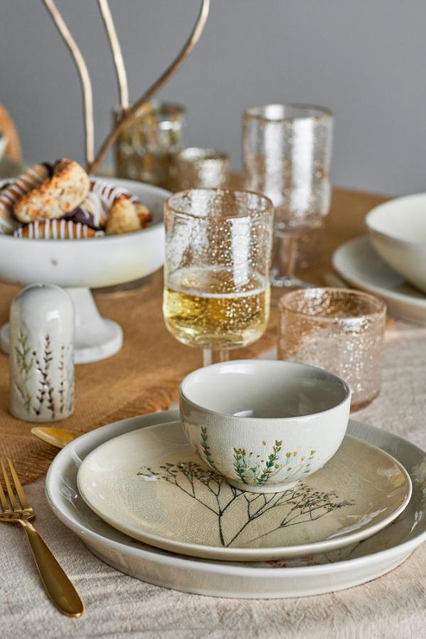 Bloomingville Bea Plate, Nature, Stoneware