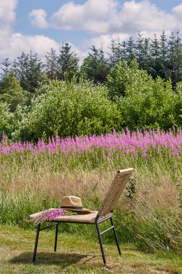 Bloomingville Vallone Lounge Chair, Nature, Polyrattan