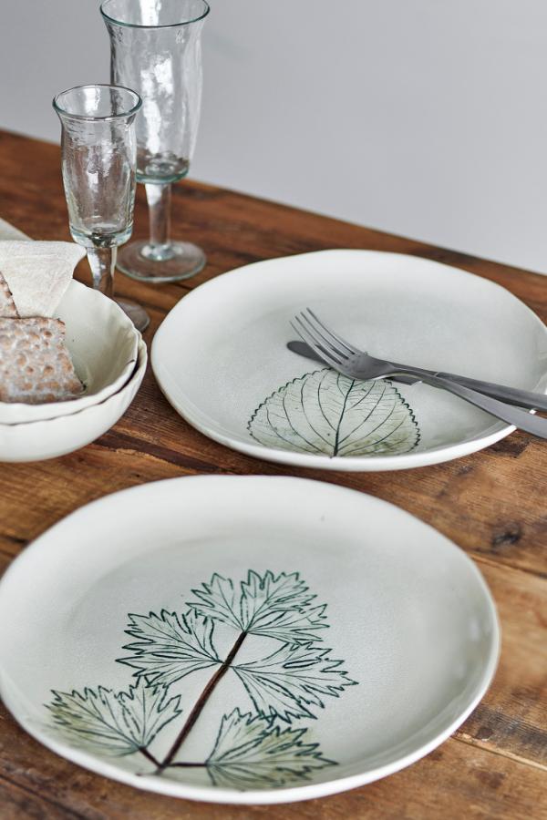 Creative Collection Aubrin Plate, Nature, Stoneware