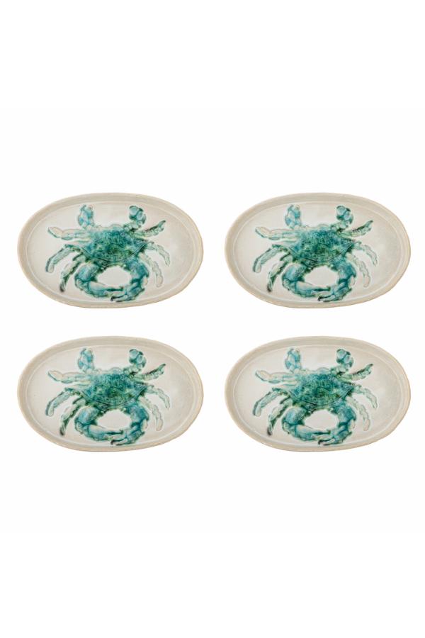 Creative Collection Hadden Plate, Green, Stoneware