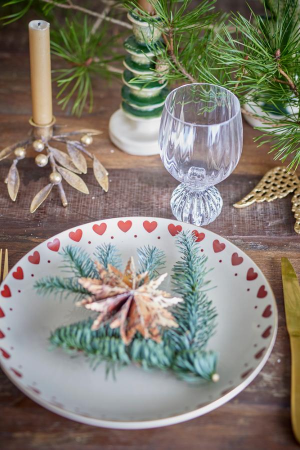 Bloomingville Jolly Plate, Multi, Stoneware