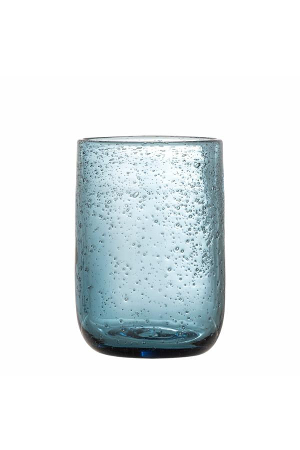 Creative Collection Tabby Drinking Glass, Blue, Glass