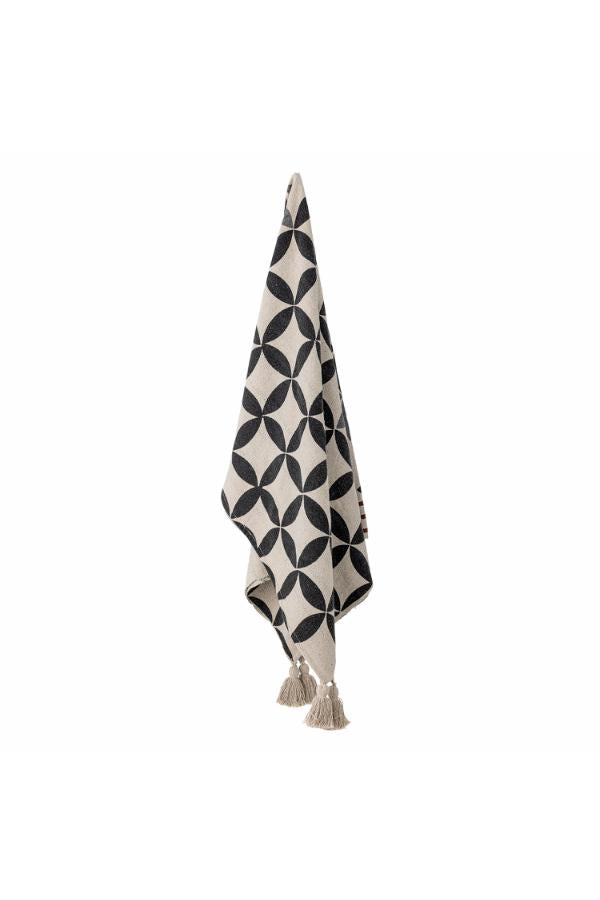 Bloomingville Forma Throw, Nature, Recycled Cotton