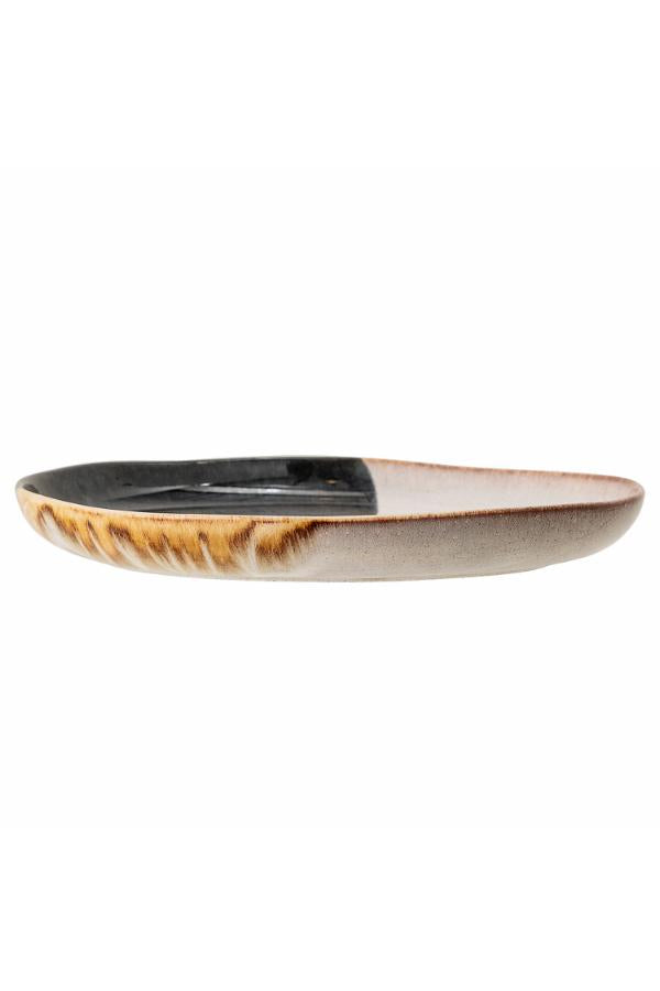 Bloomingville Jules Serving Plate, Blue, Stoneware