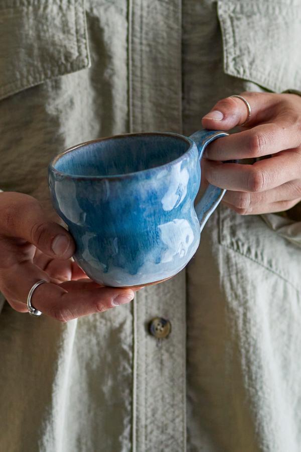 Creative Collection Nara Cup, Blue, Stoneware