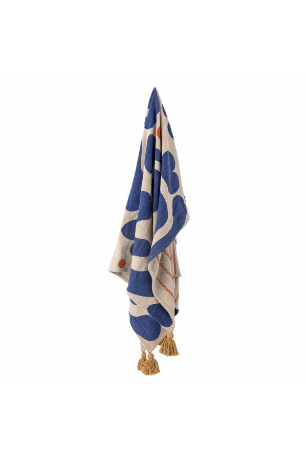 Bloomingville Eviaya Throw, Multi, Recycled Cotton