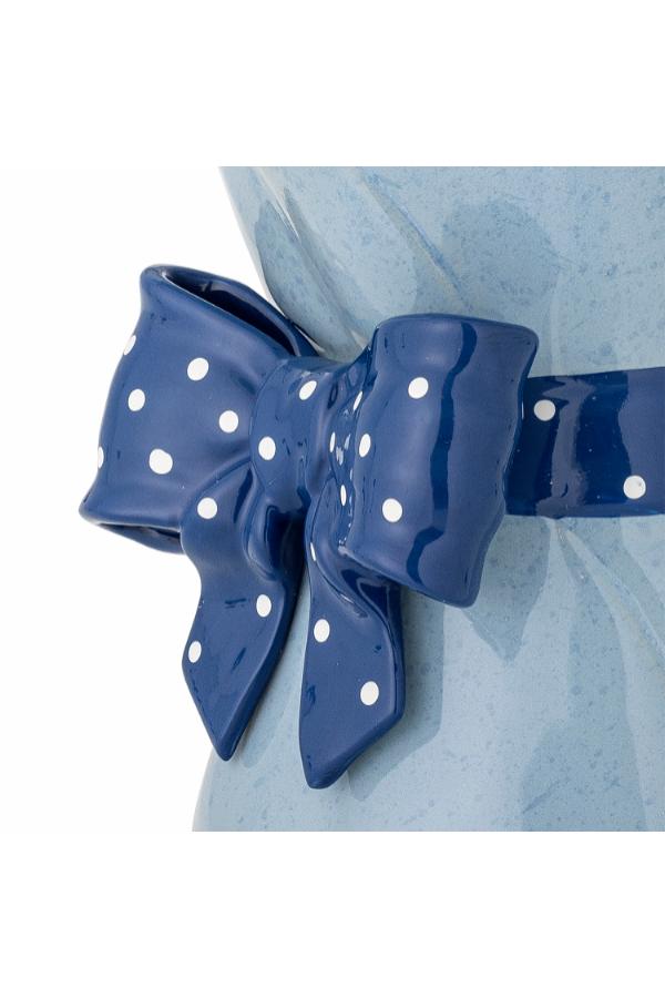 Bloomingville Belivia Vase, Blue, Stoneware