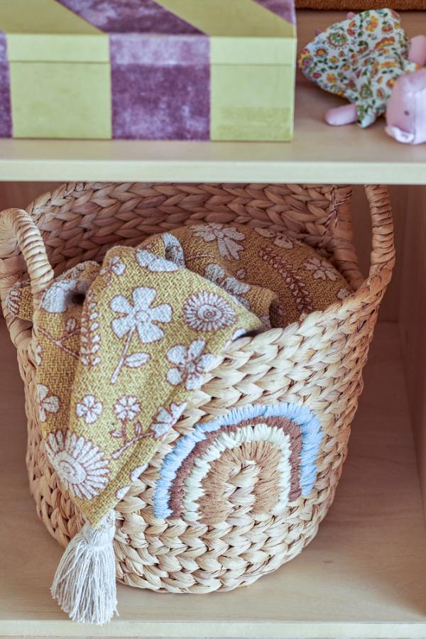 Bloomingville Mini Agnes Basket, Multi, Water Hyacinth