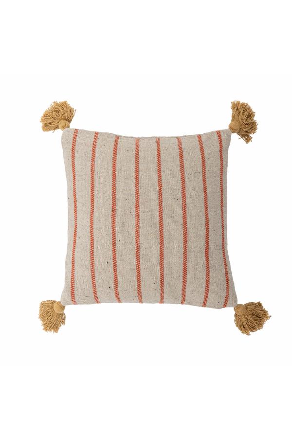 Bloomingville Eviaya Cushion, Multi, Recycled Cotton
