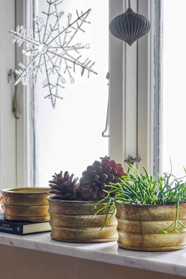 Bloomingville Lucilla Flowerpot, Gold, Metal