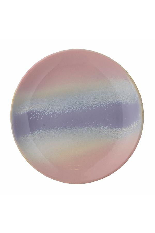 Bloomingville Safie Plate, Rose, Stoneware