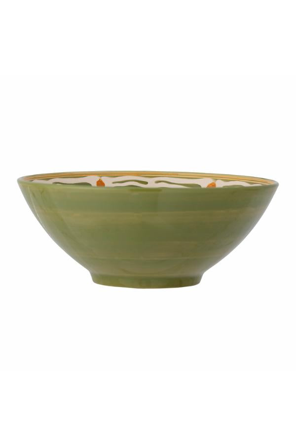 Bloomingville Heikki Bowl, Green, Stoneware