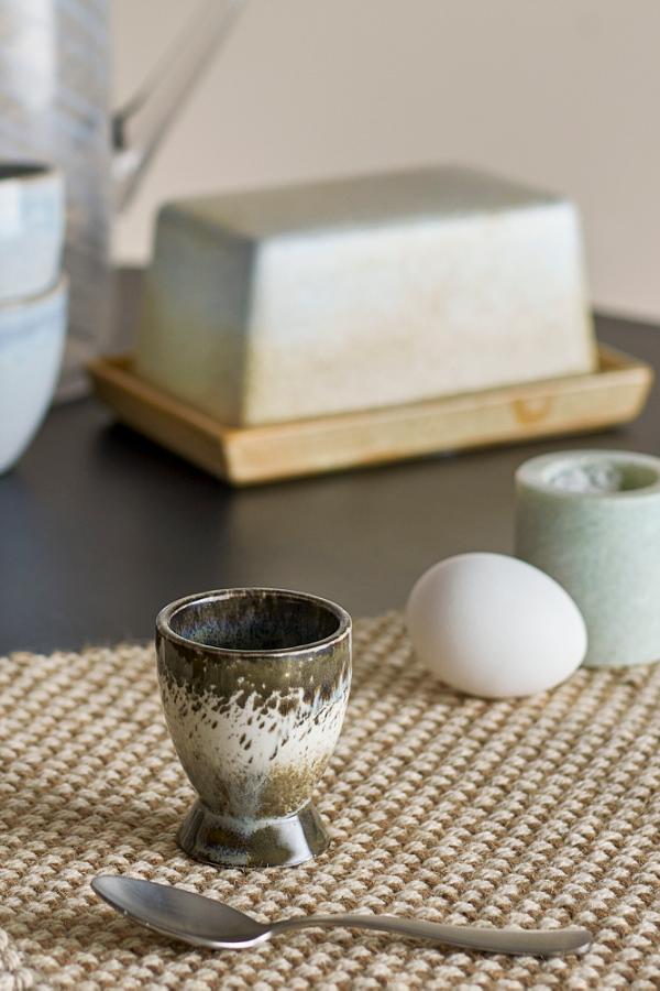 Bloomingville Paula Egg Cup, Grey, Stoneware