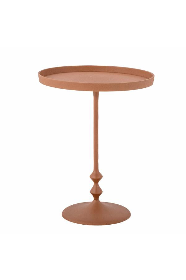 Bloomingville Anjou Side Table, Orange, Aluminum