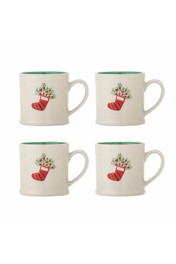Bloomingville Kenai Cup, Green, Stoneware