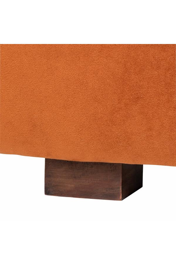 Creative Collection Malala Sofa, Orange, Polyester