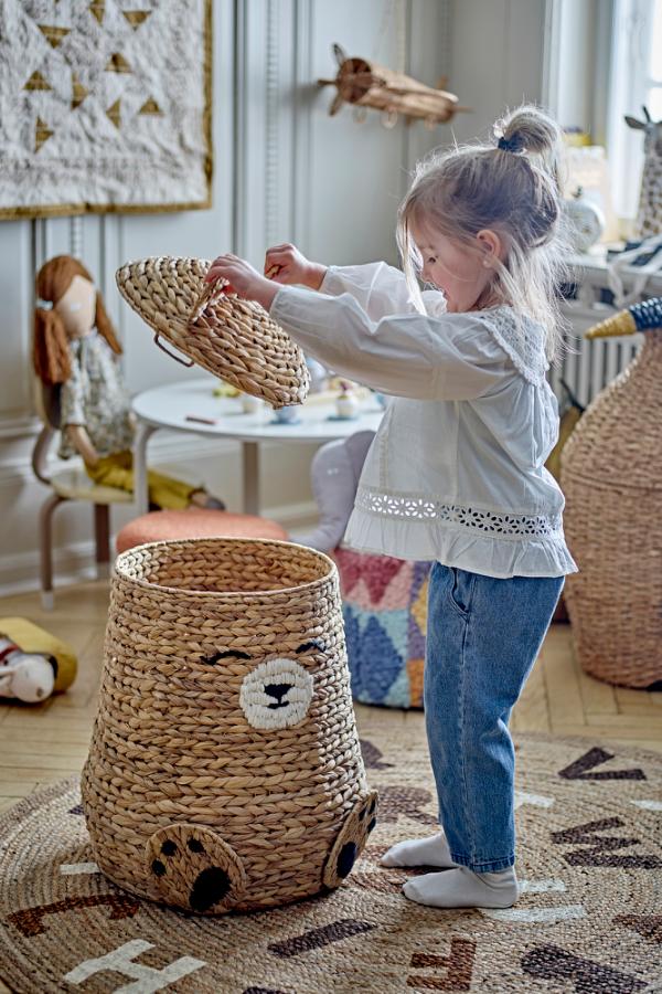 Bloomingville Mini Dinne Rug, Brown, Jute