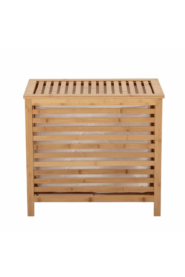 Bloomingville Aden Laundry Basket, Nature, Bamboo
