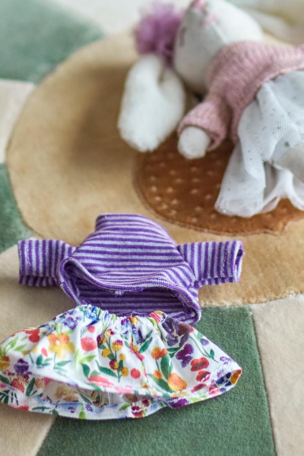 Bloomingville Mini Milly Doll, Multi, Polyester