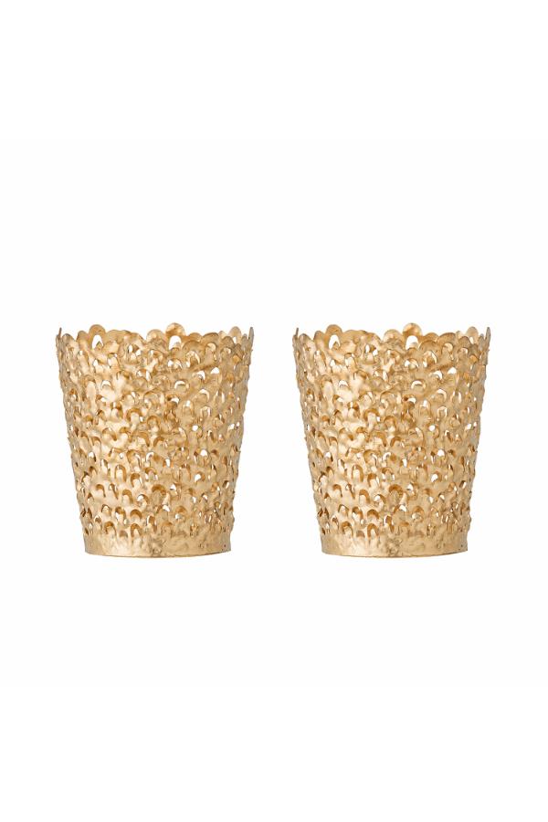 Bloomingville Mizou Votive, Gold, Metal