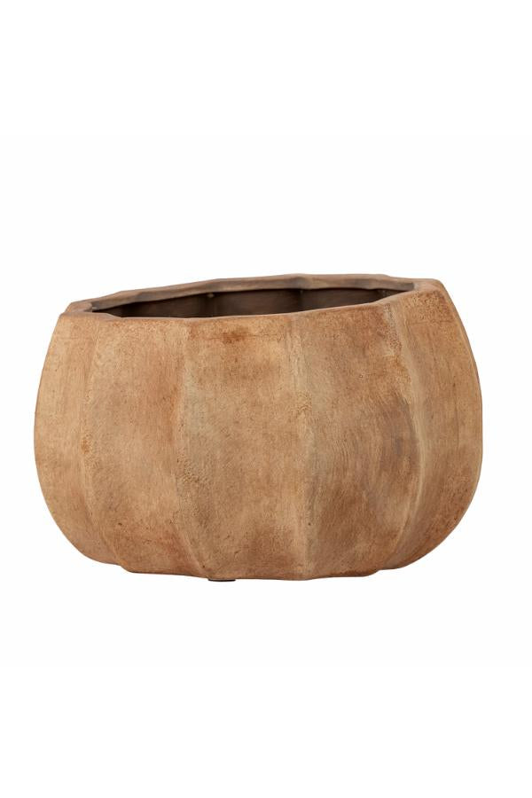 Bloomingville Conja Deco Flowerpot, Brown, Terracotta