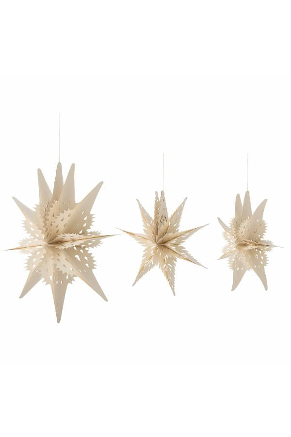 Bloomingville Ilo Star, White, FSC®Mix, Paper