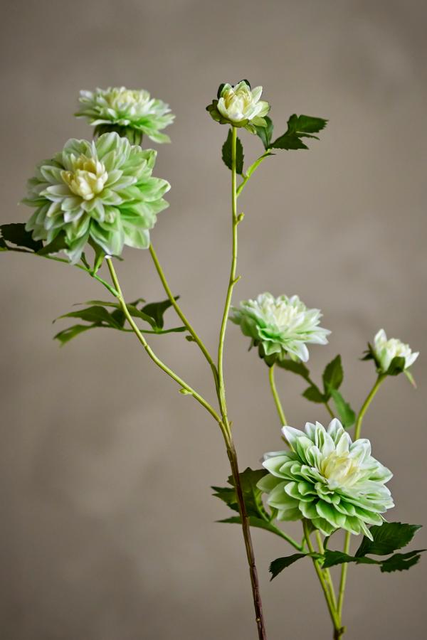 Bloomingville Chrysantemum Stem, White, Artificial Flowers