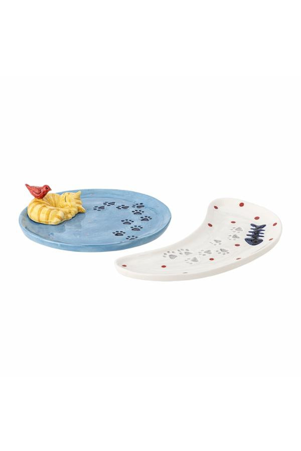 Bloomingville Bitte Serving Plate, Multi, Stoneware
