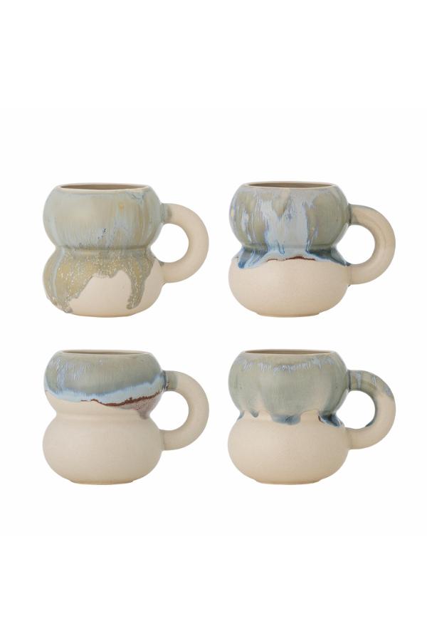 Bloomingville Luna Mug, Blue, Stoneware